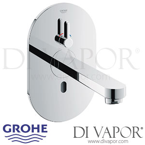 Grohe Eurosmart Cosmopolitan E Infra-Red Basin Mixer w/ Temperature Limiter - 2015 to 2018 - Spare Parts 36315000 GEN3
